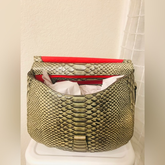 Dooney & Bourke Python Satchel - Picture 13 of 14